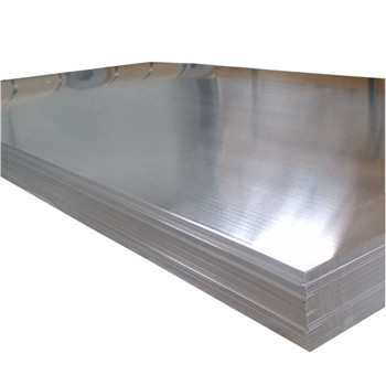 Lembaran Aluminium Lapisan PVDF Perak Logam / Satin Perak 5052h32, Ketebalan 3mm untuk Pasaran Australia 