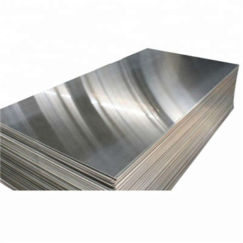 Logam Lembaran Aluminium PVC 5052 Berwarna Emas untuk Lembaran Atap 
